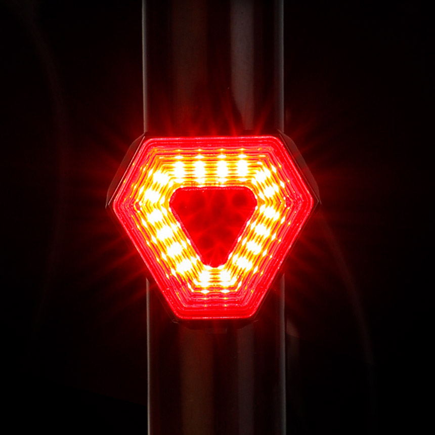 레이맨 C타입 충전식 자전거 후미등 LED 안전등 RM311