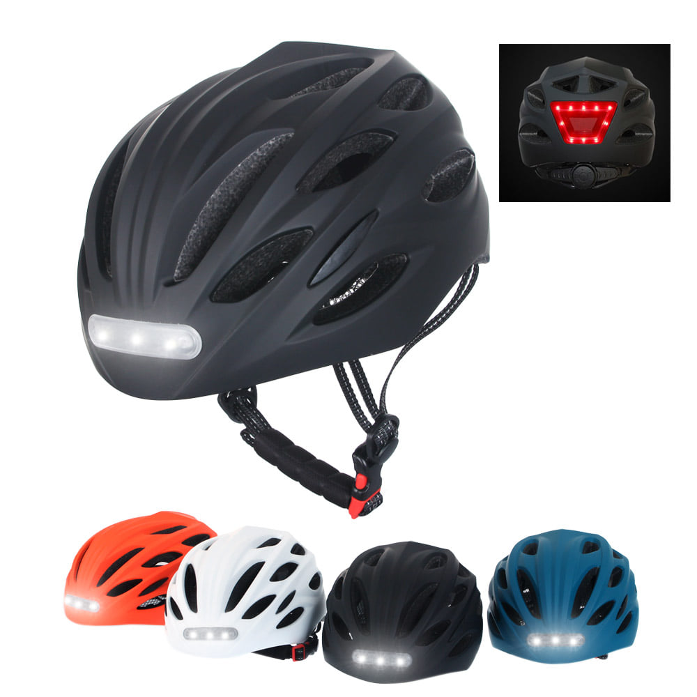 스노라이드 RE-21 충전식 헬멧 전방등 후미등 LED